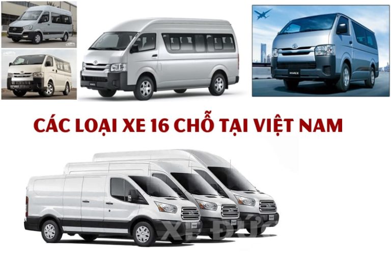 Các loại xe 16 chỗ trên thị trường Việt Nam hiện nay | Xe Đức Vinh