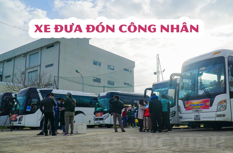 Top 10 địa chỉ cho thuê xe đưa đón công nhân uy tín tại Hà Nội