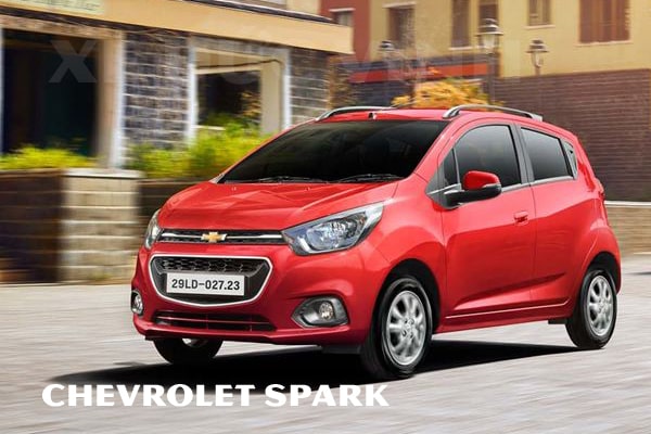 Cho thuê xe Chevrolet Spark 4 chỗ giá rẻ tại Hà Nội