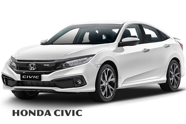 Cho thuê xe Honda Civic đời mới, giá rẻ #1 tại Hà Nội