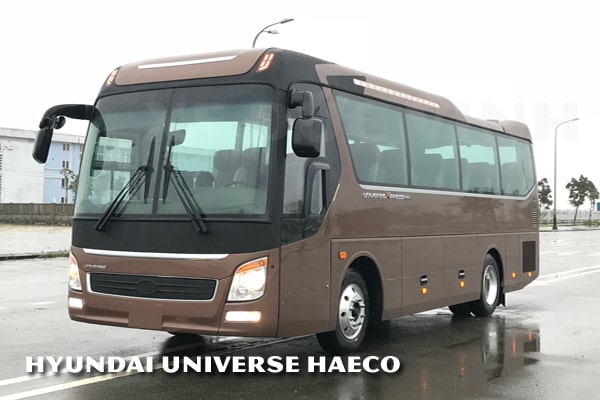Cho thuê xe Universe Haeco 29 chỗ giá rẻ tại Hà Nội