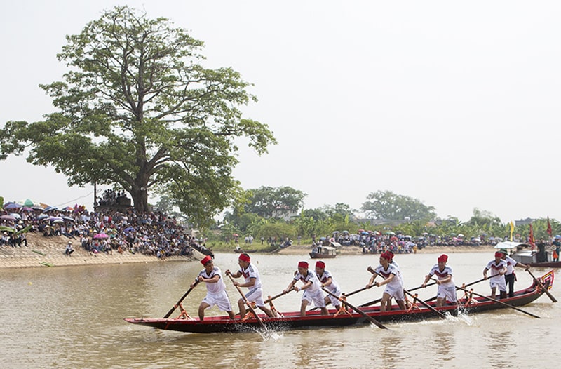 Lễ hội dua thuyền chùa Keo
