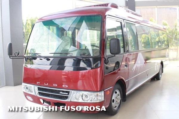 Cho thuê xe Mitsubishi Fuso rosa 29 chỗ giá rẻ tại Hà Nội