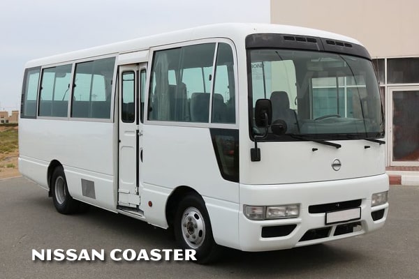 Cho thuê xe Nissan Coaster 24 chỗ giá rẻ tại Hà Nội