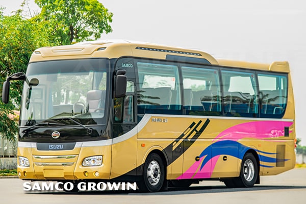 Cho thuê xe Samco Growin 29 chỗ giá rẻ tại Hà Nội