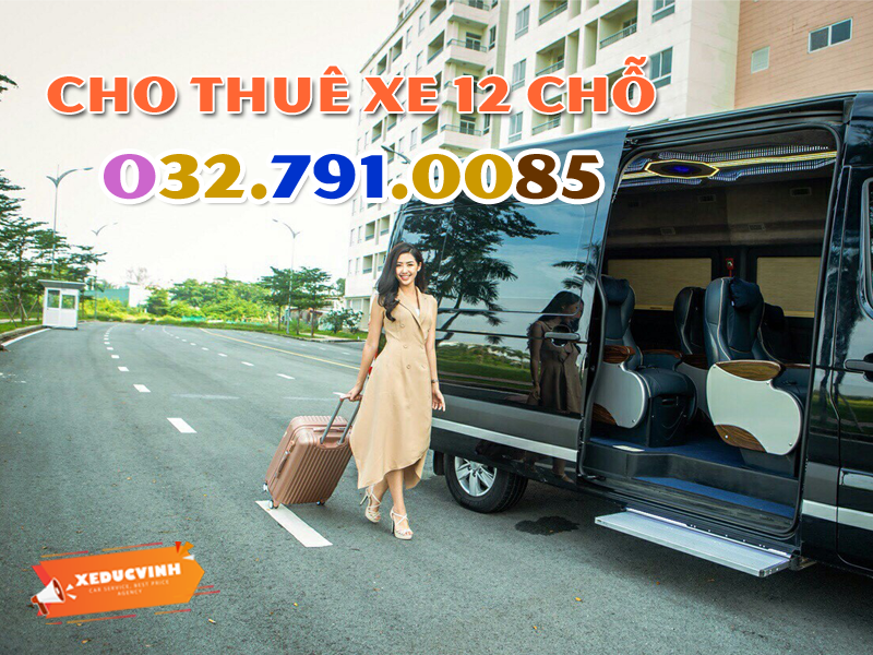 Cho thuê xe 12 chỗ dcar, limousine giá rẻ tại Hà Nội
