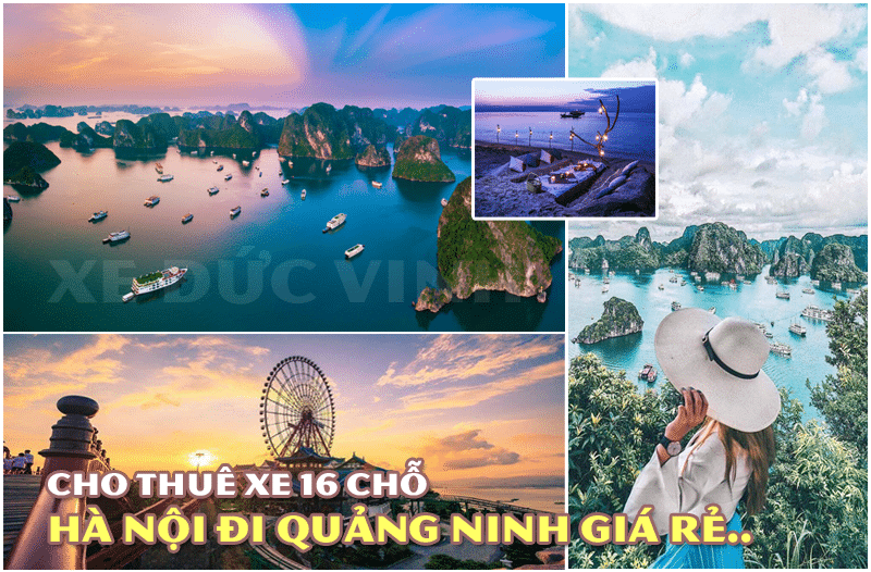 Cho thuê xe 16 chỗ Hà Nội Quảng Ninh -15% giá rẻ nhấ.t